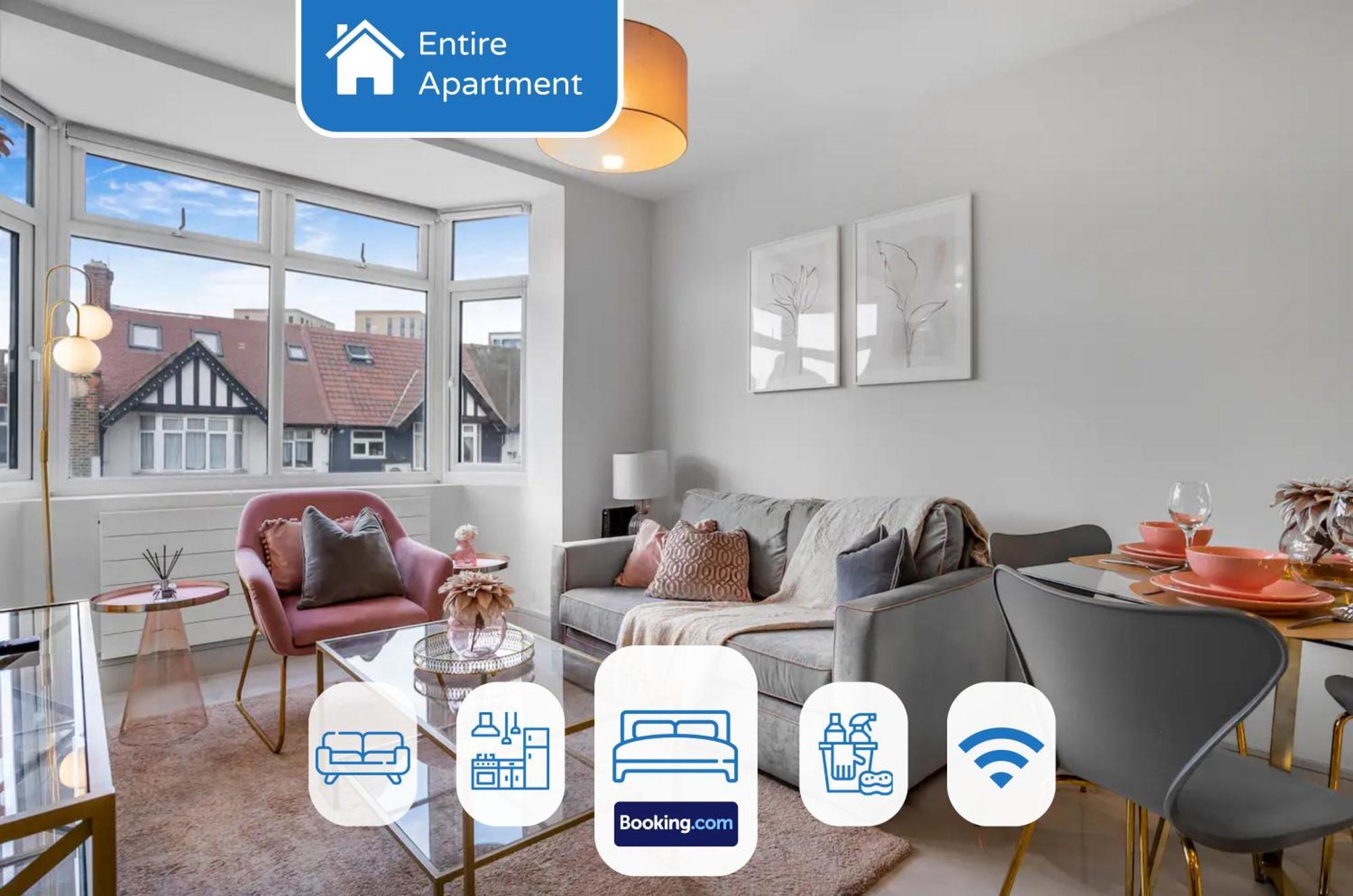 Stylish Apartments London Near Wembley Stadium Eksteriør billede